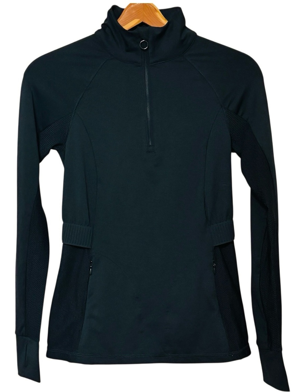 Fabletics Trinity Performance Jacket Black Womens Size XS
